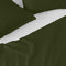 Happy Friday Basic Bed sheet Olive green