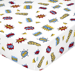 Happy Friday Bat Fitted sheet