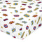 Happy Friday Fitted sheet Bat 70x140x14 cm (Cot bed) Multicolor