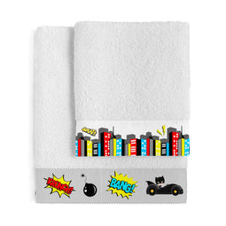 Happy Friday Bat Towel set Pack of 2