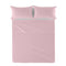 Happy Friday Basic Bed sheet Pale rose
