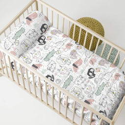 Happy Friday Best buddies Bedspread Cot 100x130 cm