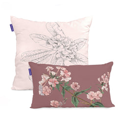Happy Friday Blooming Cushion cover 50x50 + 50x30 cm