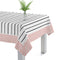 Happy Friday Blush Tablecloth