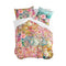 Happy Friday Boho chic Duvet cover