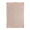 Happy Friday Plaid Braid 130x170 cm Pale rose