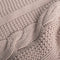Happy Friday Plaid Braid 130x170 cm Pale rose