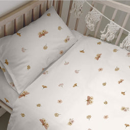 Happy Friday Duvet cover set 2 pieces Butterfly 100x120 cm (Cot) Multicolor