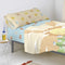 Happy Friday Fitted sheet Camping 105x200x32 cm (Single) Multicolor