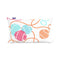 Happy Friday Cat & mouse Cushion cover 50x30 cm