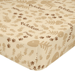 Happy Friday Cats Fitted sheet cot