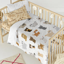 Happy Friday Cats Duvet cover set cot 2 pieces