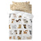 Happy Friday Cats Duvet cover set cot 2 pieces
