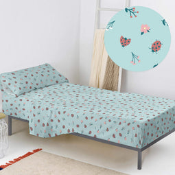 Happy Friday Sheet set 2 pieces Catarinas 180x270 cm (Single) Multicolor