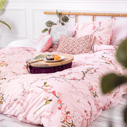 Happy Friday Chinoiserie rose Duvet cover