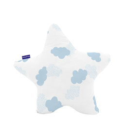 Happy Friday Clouds Cushion 50x50 cm Blue