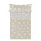 Happy Friday Clouds Sheet set 2 piece Beige