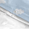 Happy Friday Clouds Duvet cover set cot 2 piece Blue