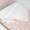 Happy Friday Clouds Nordic sack Pink