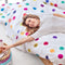 Happy Friday Confetti Duvet cover