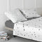 Happy Friday Fitted sheet Constellation 180x200x32 cm (Superking) Multicolor