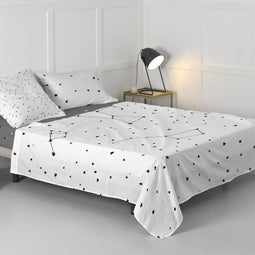 Happy Friday Constellation Bed sheet