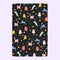 Happy Friday Cosmic cats Fitted sheet