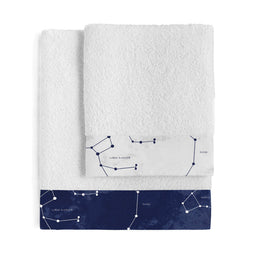 Happy Friday Cosmos Towel set Pack of 2