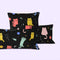 Happy Friday Cosmic cats Pillow cover