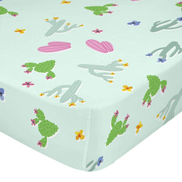 Happy Friday Cute llamas Fitted sheet