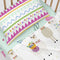 Happy Friday Cute llamas Fitted sheet cot