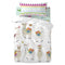Happy Friday Cute llamas Pillow cover 50x75 cm (Single)