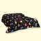 Happy Friday Cosmic cats Bedspread