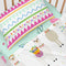 Happy Friday Cute llamas Sheet set cot 2 piece