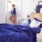 Happy Friday Cosmos Duvet cover