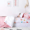 Happy Friday Fitted sheet Dancing 90x200x32 cm (Single) Multicolor