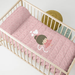 Happy Friday Dancing Bedspread Cot 100x130 cm