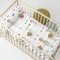 Happy Friday Cute llamas Bedspread Cot 100x130 cm