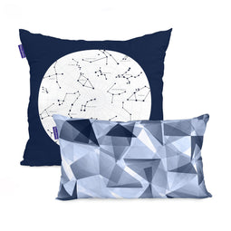 Happy Friday Cosmos Cushion cover 50x50 + 50x30 cm