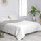 Happy Friday Dash Bedspread Grey