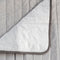 Happy Friday Dash Bedspread Grey