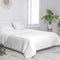 Happy Friday Bedspread Dash 240x260 cm (Double) White