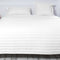 Happy Friday Bedspread Dash 240x260 cm (Double) White