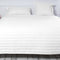 Happy Friday Dash Bedspread White