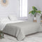 Happy Friday Dash Bedspread Grey