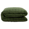 Happy Friday Dash Bedspread Olive green
