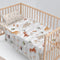 Happy Friday Dino family Sheet set cot 2 pieces
