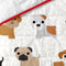 Happy Friday Dogs Bedspread