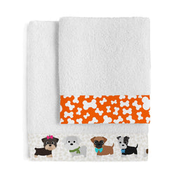 Happy Friday Dogs Towel set Pack of 2