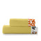 Happy Friday Dogs Towel set Pack of 2 Mustard